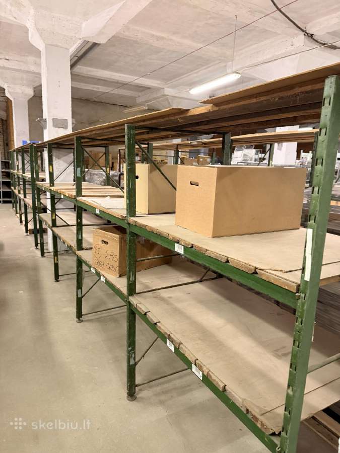 Tvirti stelažai automobilių dalims ar kita - nuotraukos Nr. 8