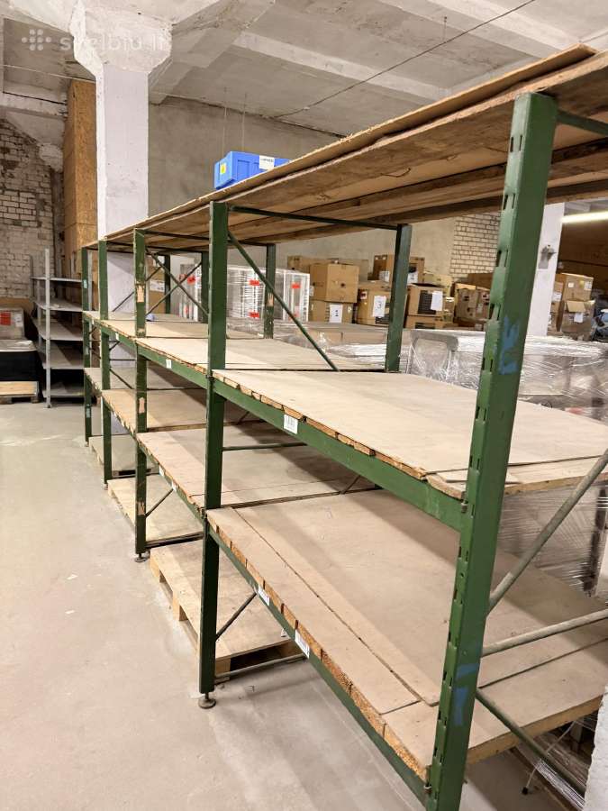 Tvirti stelažai automobilių dalims ar kita - nuotraukos Nr. 9