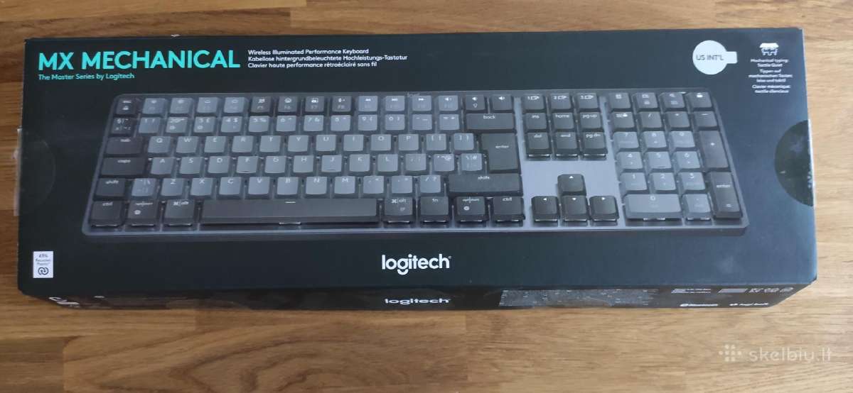 Logitech Mx Mechanical Tactile Quiet Pilna - nuotraukos Nr. 13