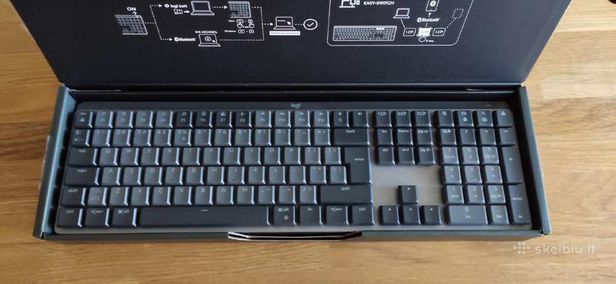 Logitech Mx Mechanical Tactile Quiet Pilna - nuotraukos Nr. 14