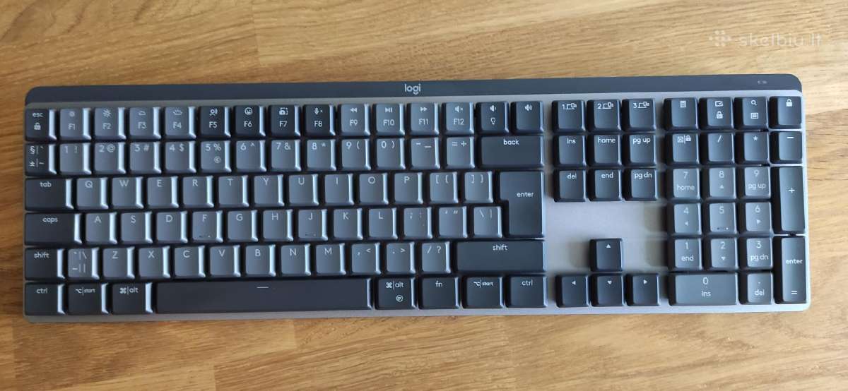 Logitech Mx Mechanical Tactile Quiet Pilna - nuotraukos Nr. 4
