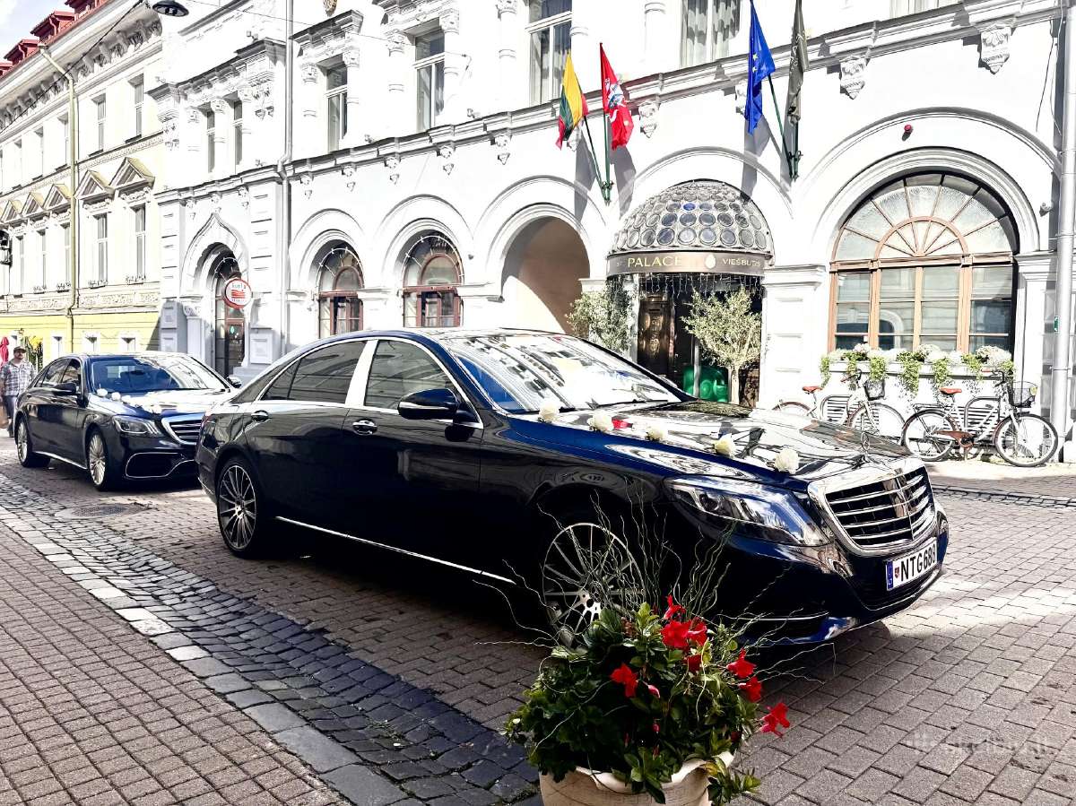 Nuoma su vairuotoju Mercedes s klasės w222 40€ h - nuotraukos Nr. 31