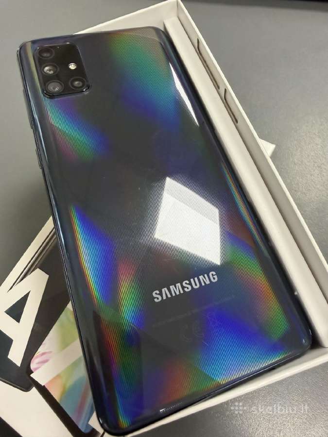 Samsung Galaxy A71 Su priedais, garantija - nuotraukos Nr. 2
