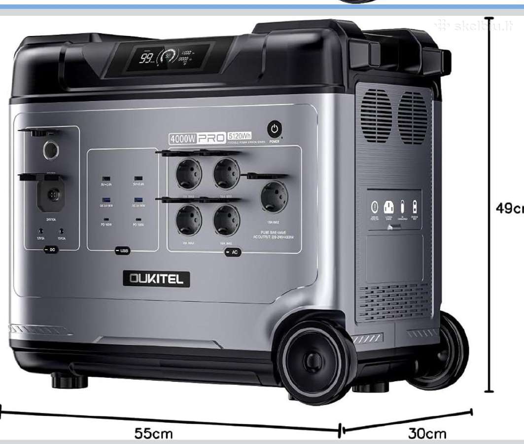 Oukitel P5000 Pro – 5120 Wh / 4000 W - nuotraukos Nr. 2