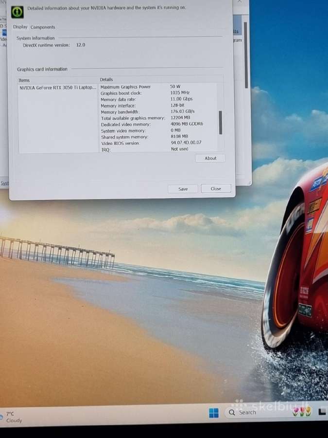 Microsoft Surface Laptop Studio i7 - nuotraukos Nr. 7