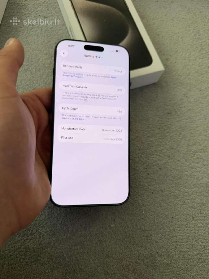 iPhone 16 pro max - nuotraukos Nr. 3