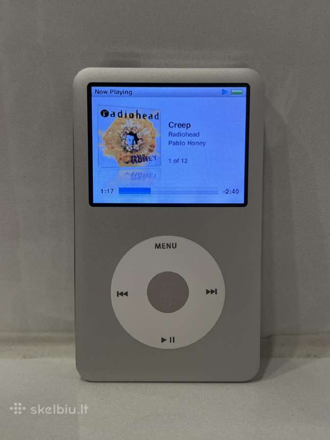 iPod Classic 7th Generation 3000mah + 256 GB - nuotraukos Nr. 2