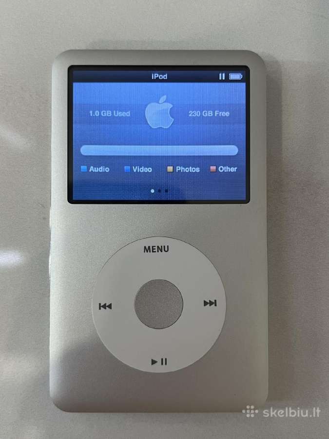iPod Classic 7th Generation 3000mah + 256 GB - nuotraukos Nr. 7