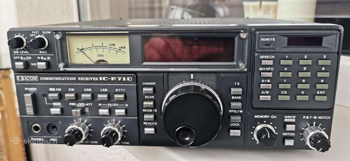 Icom Ic-r71d Am / Ssb Radijo Imtuvas (Donoras) - nuotraukos Nr. 2