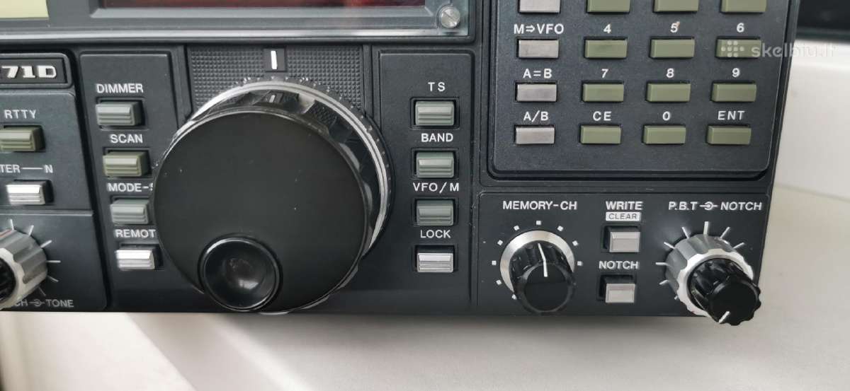 Icom Ic-r71d Am / Ssb Radijo Imtuvas (Donoras) - nuotraukos Nr. 4