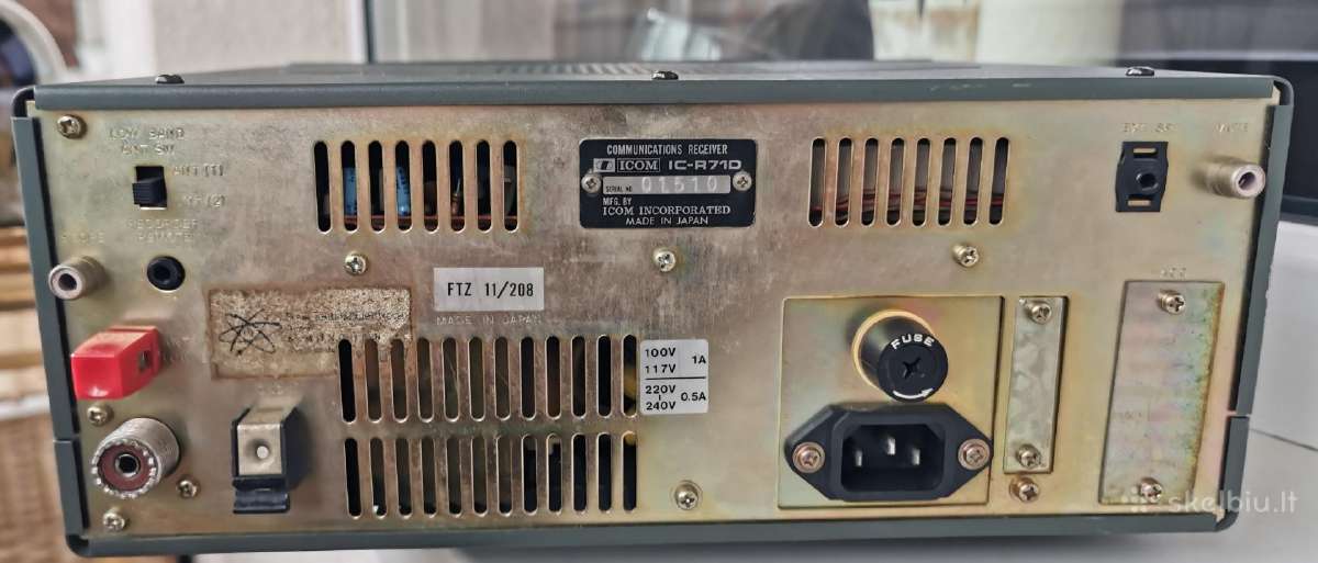 Icom Ic-r71d Am / Ssb Radijo Imtuvas (Donoras) - nuotraukos Nr. 13