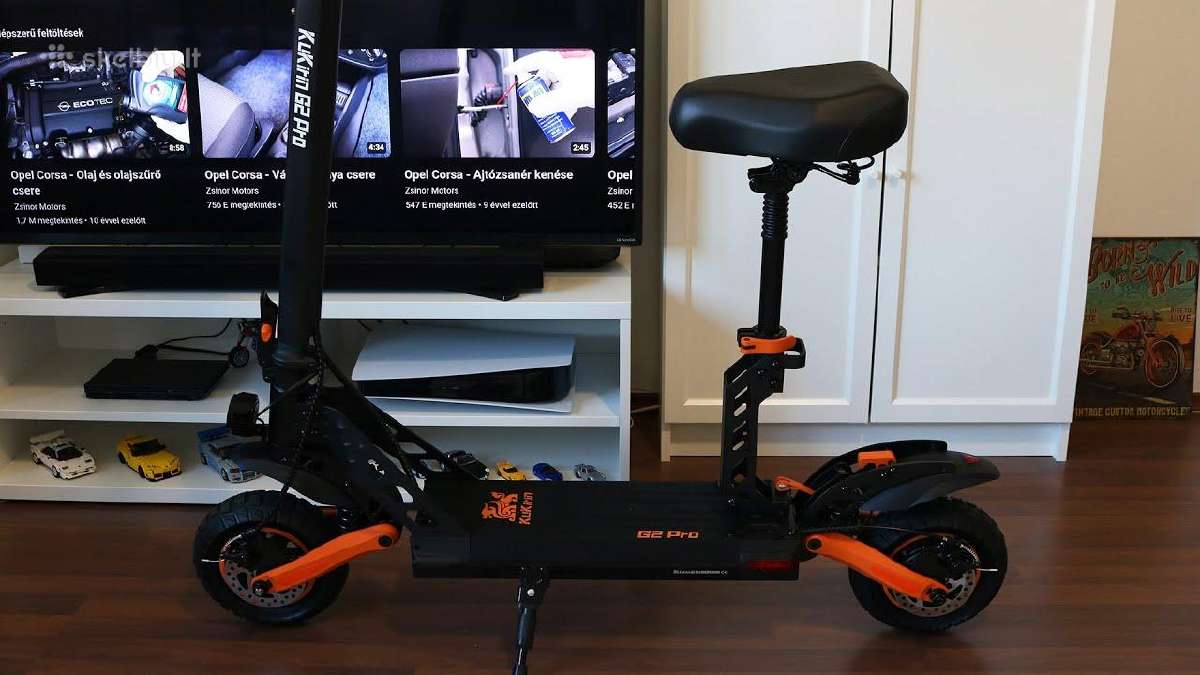 Naujas Kugoo Kukurin G2 Pro 2026 su garantija - nuotraukos Nr. 2