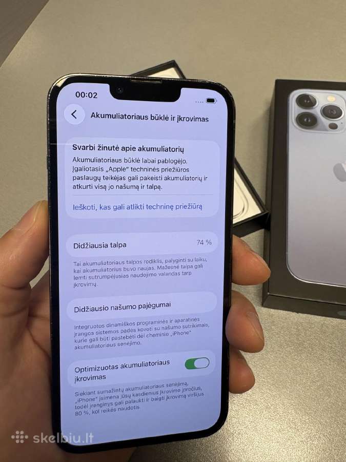 iPhone 13 pro - nuotraukos Nr. 3