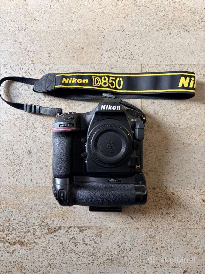 Nikon D850 su priedais - nuotraukos Nr. 2