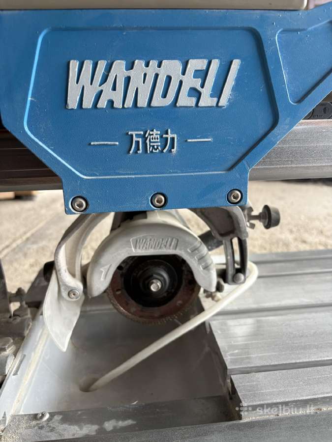 Plytelių pjovimo staklės Wandeli Qx-1200 - nuotraukos Nr. 2