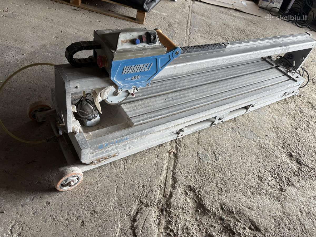 Plytelių pjovimo staklės Wandeli Qx-1200 - nuotraukos Nr. 6