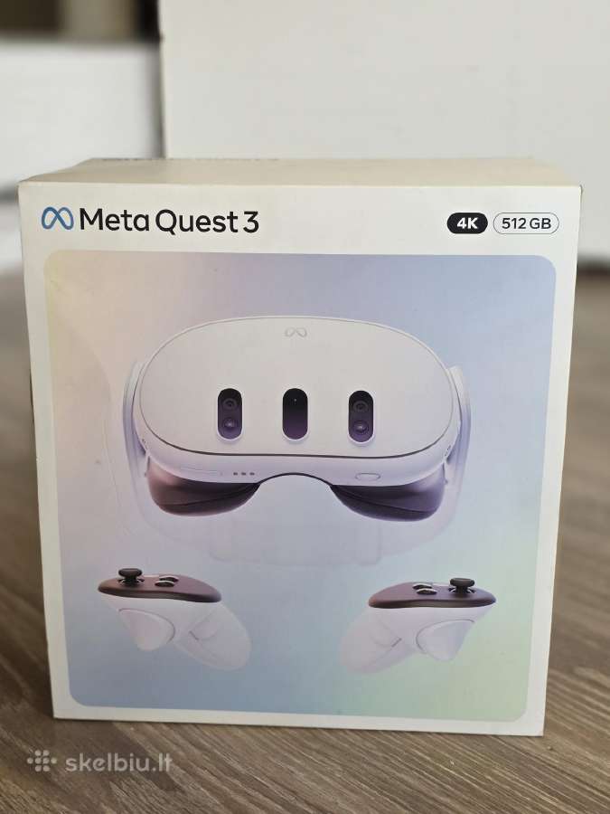 Oculus Meta quest 3 512gb/4k HD - nuotraukos Nr. 2