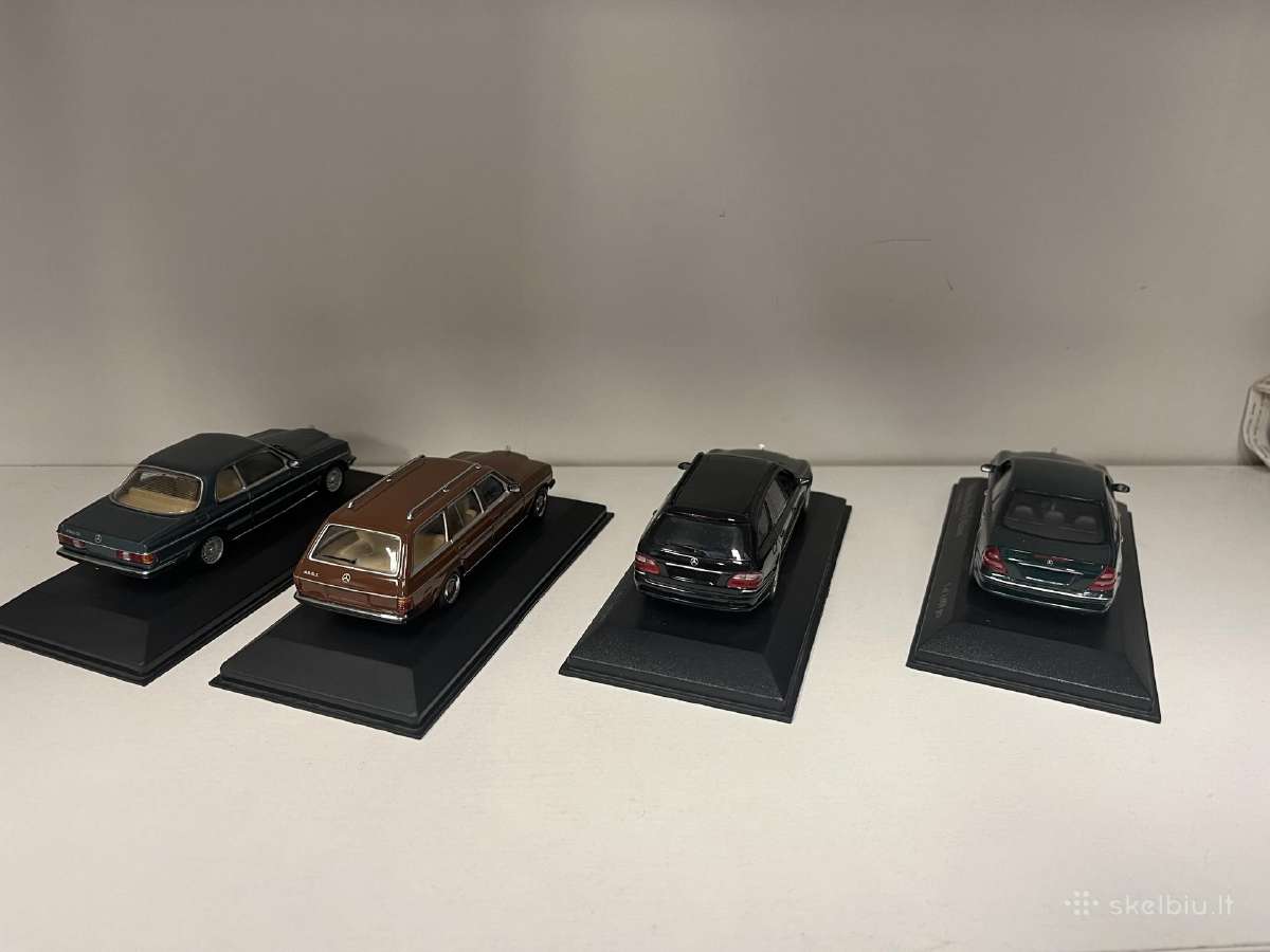 Kolekciniai modeliukai-mercedes benz E class - nuotraukos Nr. 2