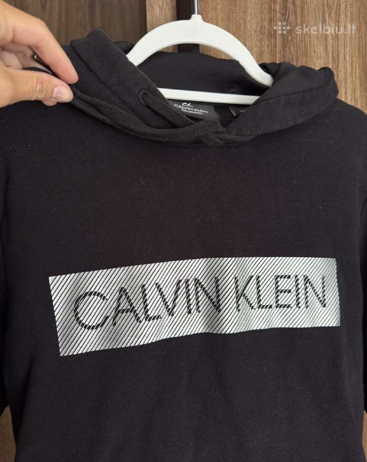 Calvin Klein juodas džemperis - nuotraukos Nr. 3