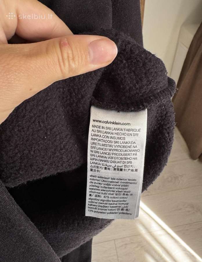 Calvin Klein juodas džemperis - nuotraukos Nr. 5