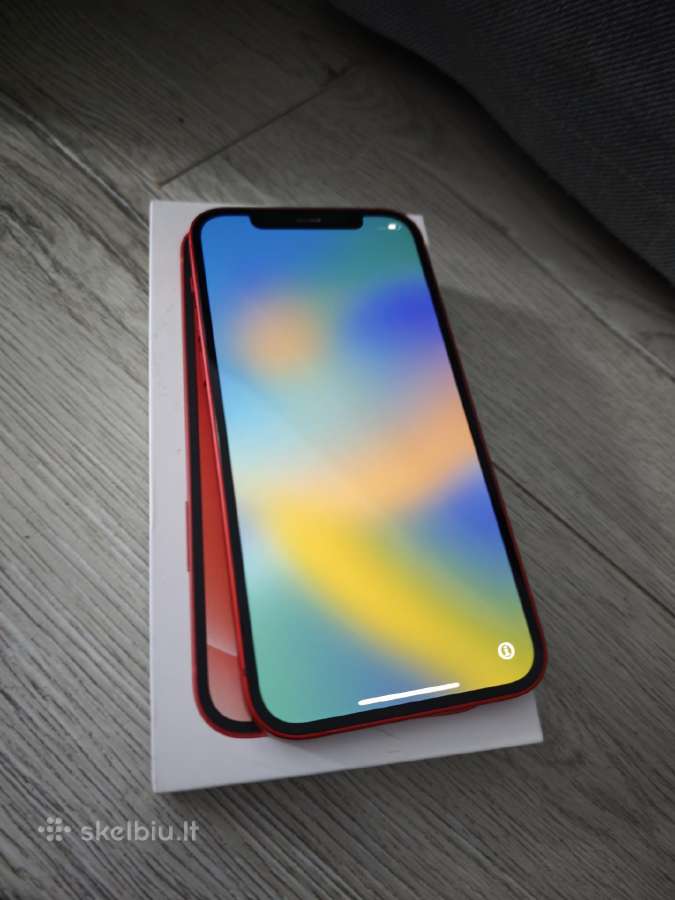 iPhone 12 256gb Red - nuotraukos Nr. 2