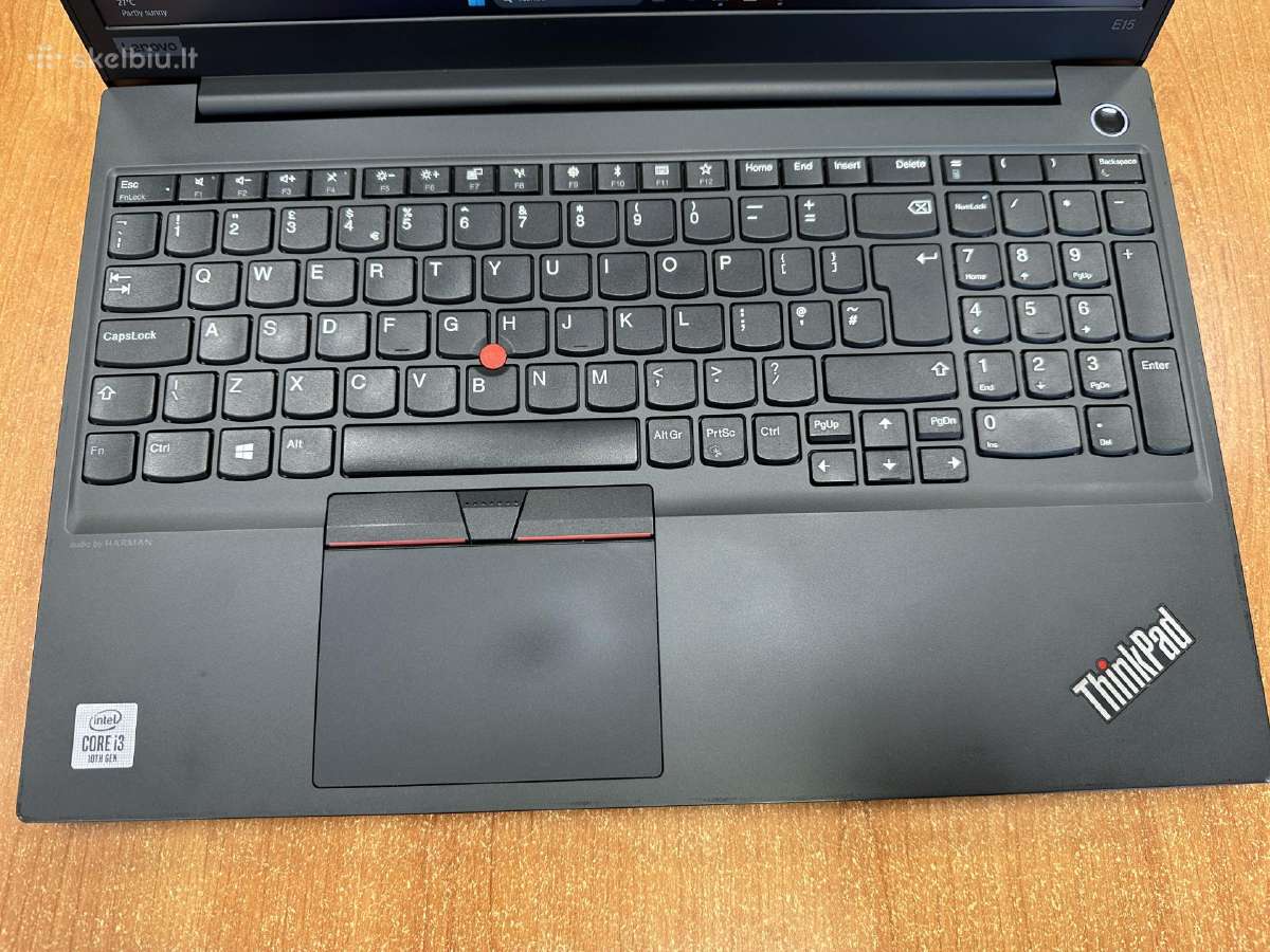 Lenovo Thinkpad E15 15.6'' I3-10110u 512gb 16gb - nuotraukos Nr. 3