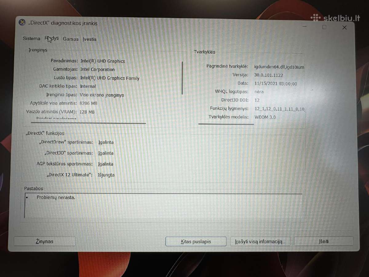 Lenovo Thinkpad E15 15.6'' I3-10110u 512gb 16gb - nuotraukos Nr. 5