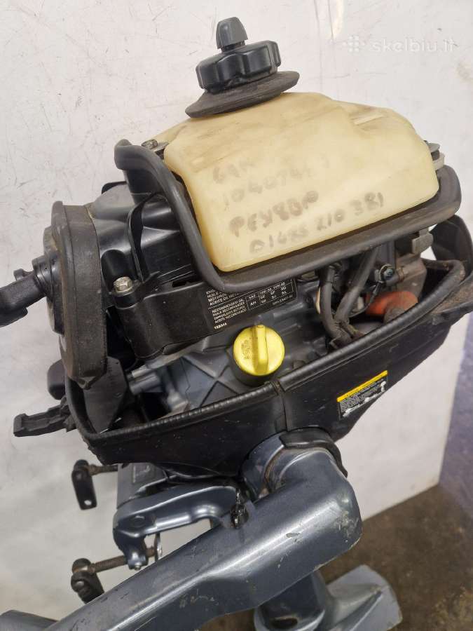 Yamaha 2.5ag valties variklis dalimis - nuotraukos Nr. 5