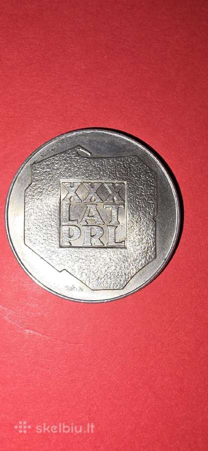 Lenkija 200 zlotų 1974,sidabras 0,625. - nuotraukos Nr. 2