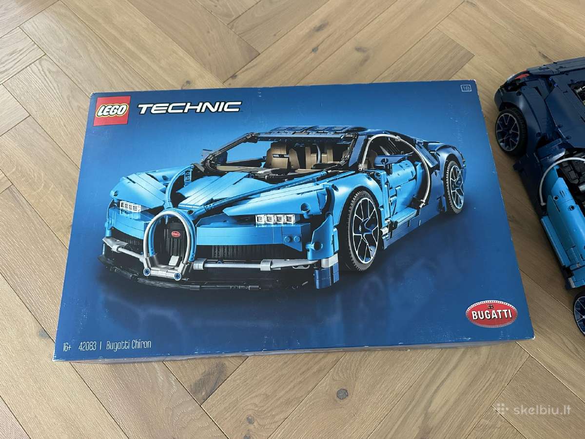 Lego Technic 42083 Bugatti Chiron - nuotraukos Nr. 9