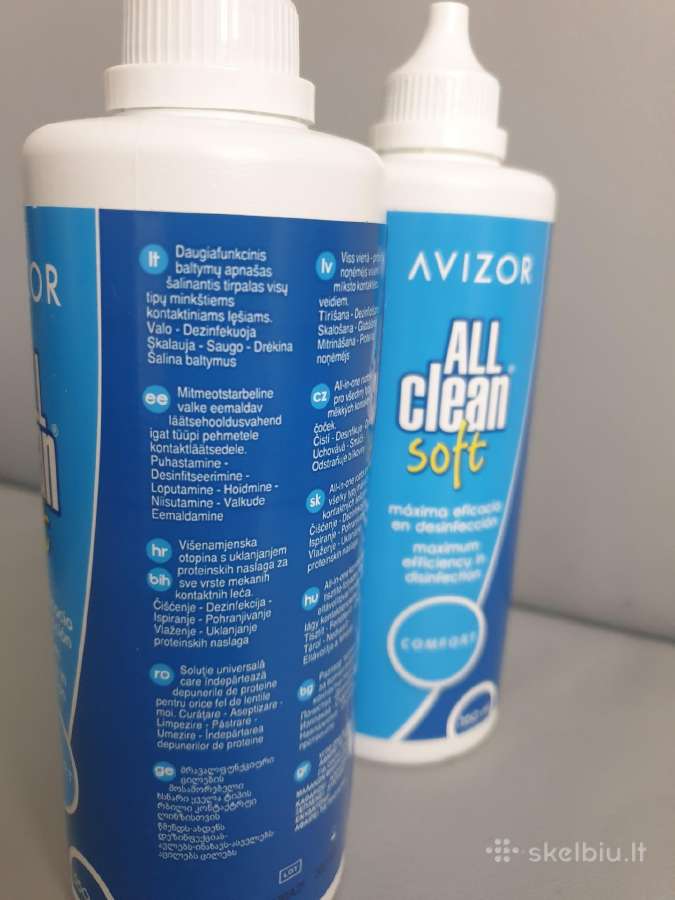 Naujas kontaktinių lęšių skystis Avizor All Clean - nuotraukos Nr. 2