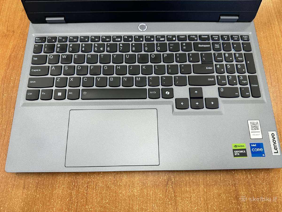 Lenovo Loq 15iax9 I5/rtx 4060/1tb/24gb Naudotas - nuotraukos Nr. 3