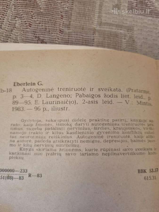 Autogeninė treniruotė ir sveikata - nuotraukos Nr. 3