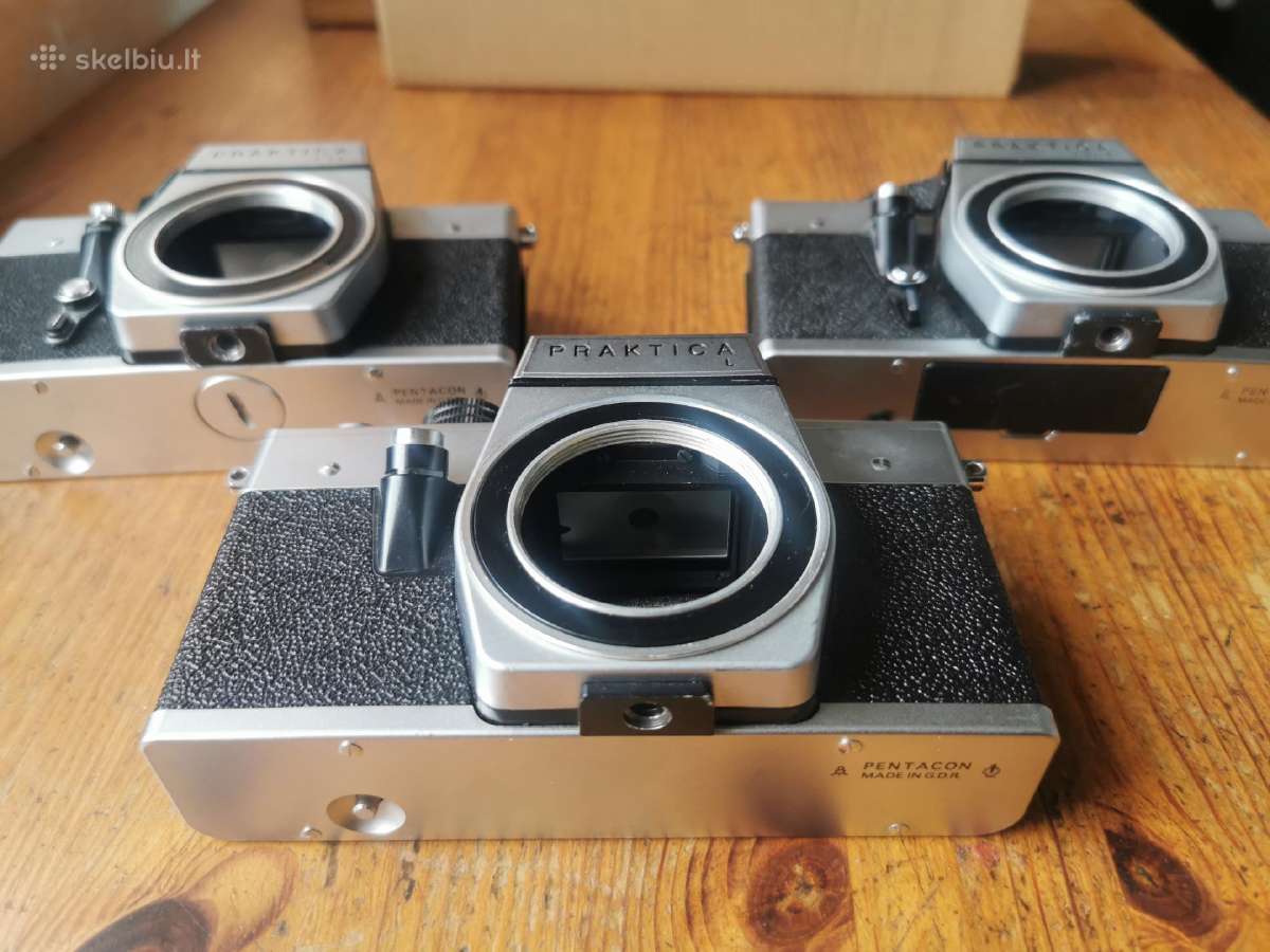 Fotoaparatas Praktica Pentacon 3vnt. - nuotraukos Nr. 7