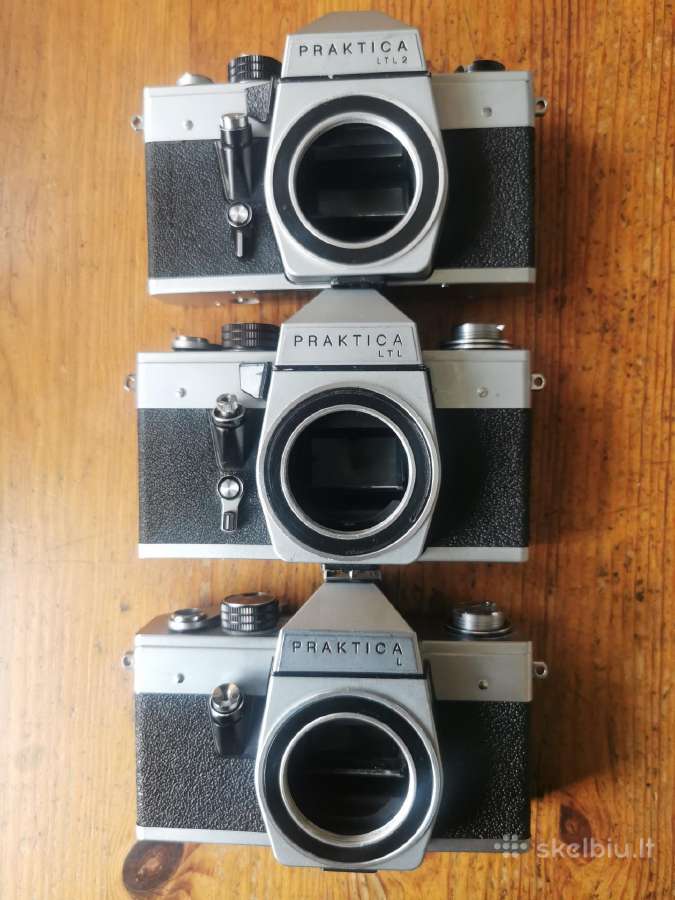 Fotoaparatas Praktica Pentacon 3vnt. - nuotraukos Nr. 2