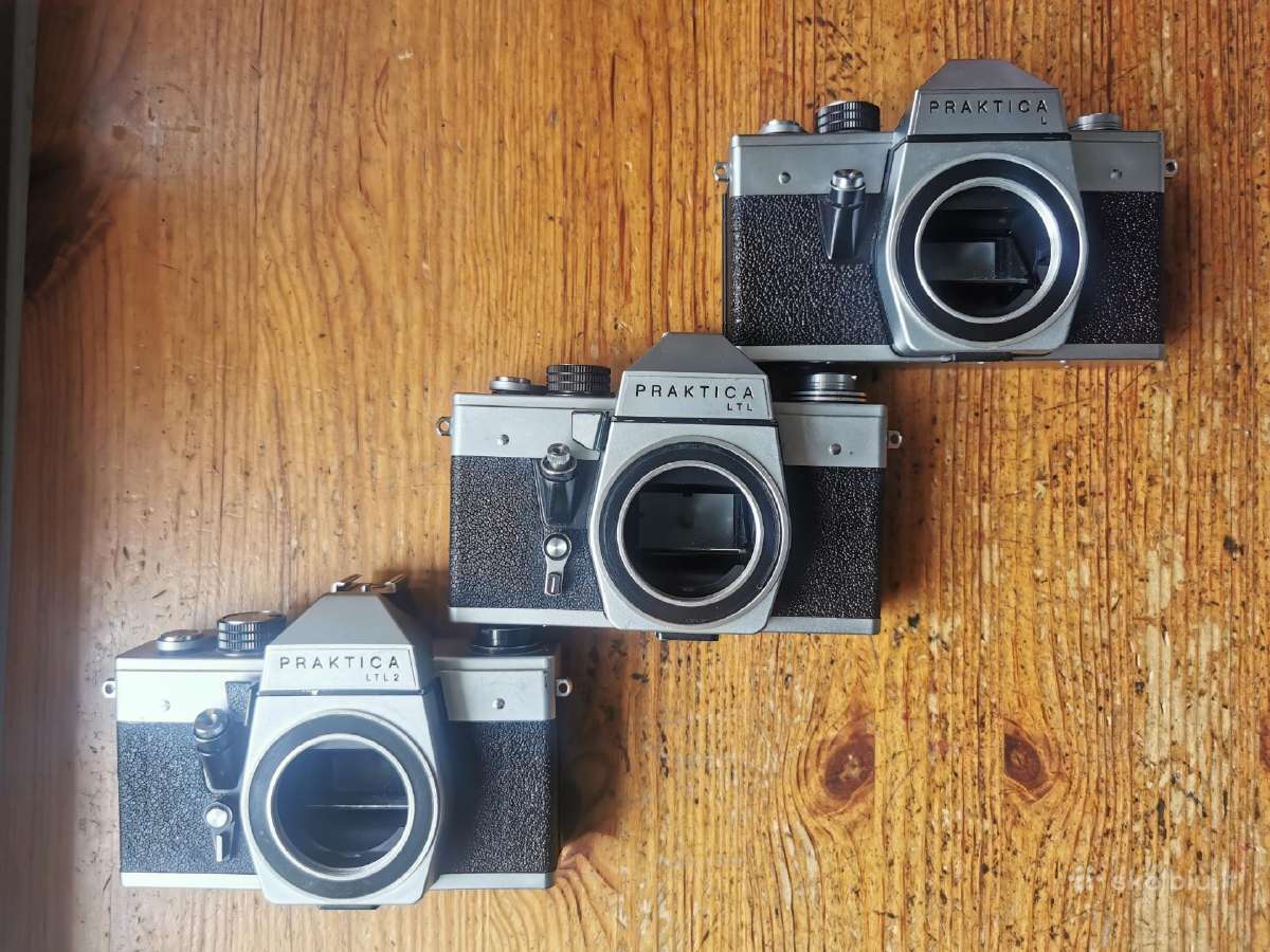Fotoaparatas Praktica Pentacon 3vnt. - nuotraukos Nr. 6