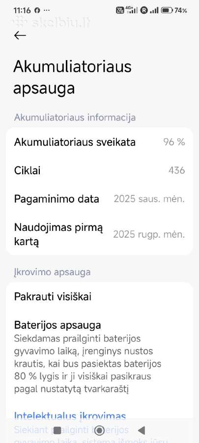 Poco x7 pro 12/256 GB juodas - nuotraukos Nr. 4