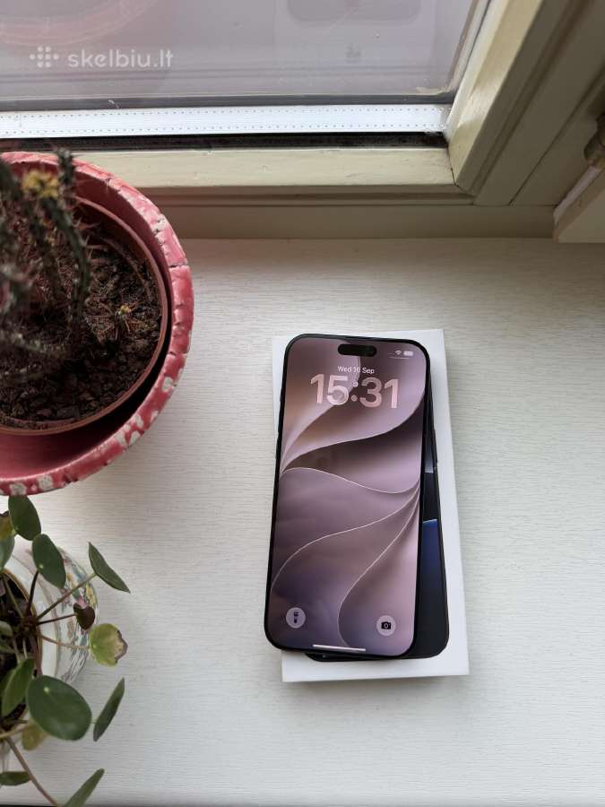 Apple iPhone 16 pro max 256gb Geros būklės - nuotraukos Nr. 2