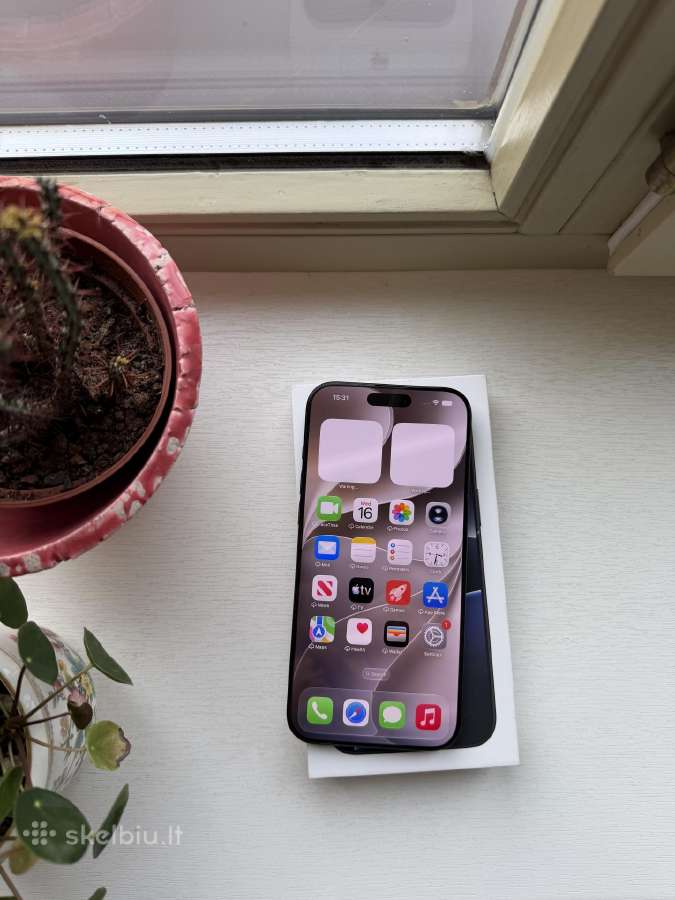 Apple iPhone 16 pro max 256gb Geros būklės - nuotraukos Nr. 8