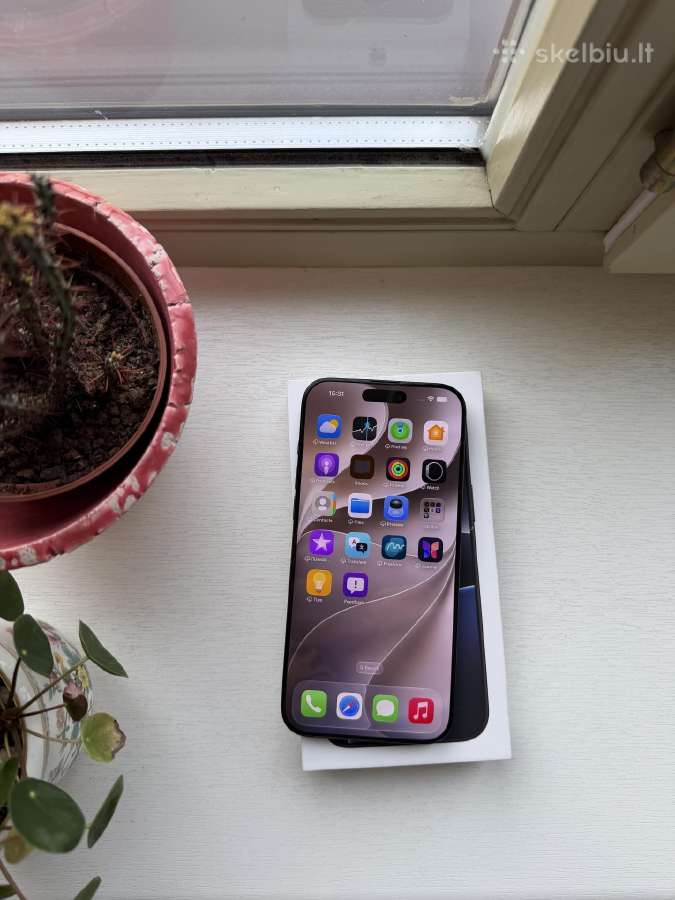 Apple iPhone 16 pro max 256gb Geros būklės - nuotraukos Nr. 9