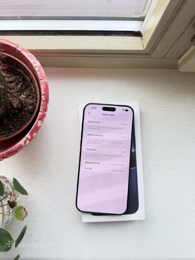 Apple iPhone 16 pro max 256gb Geros būklės - nuotraukos Nr. 11