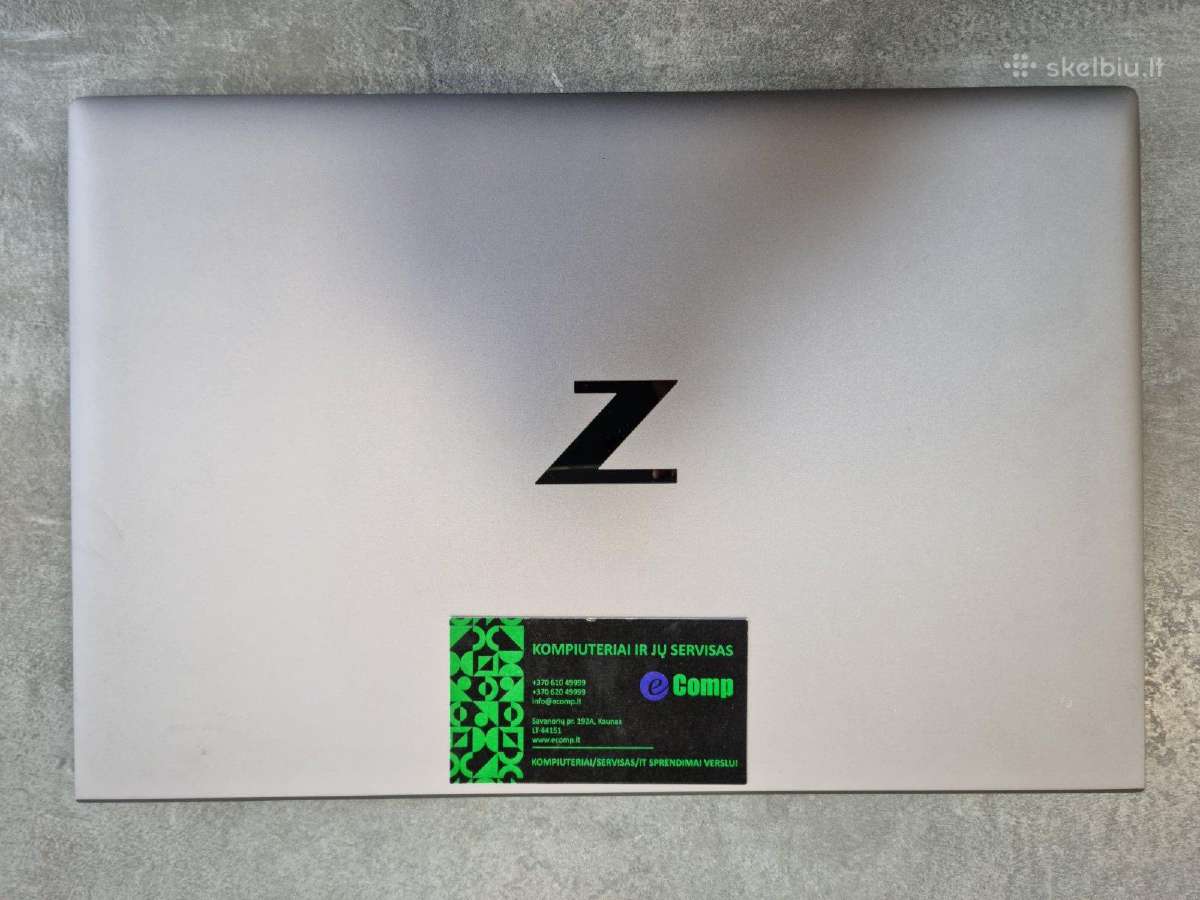 Hp Zbook Firefly i7-1165g7/16/256/14fhd/touch - nuotraukos Nr. 3