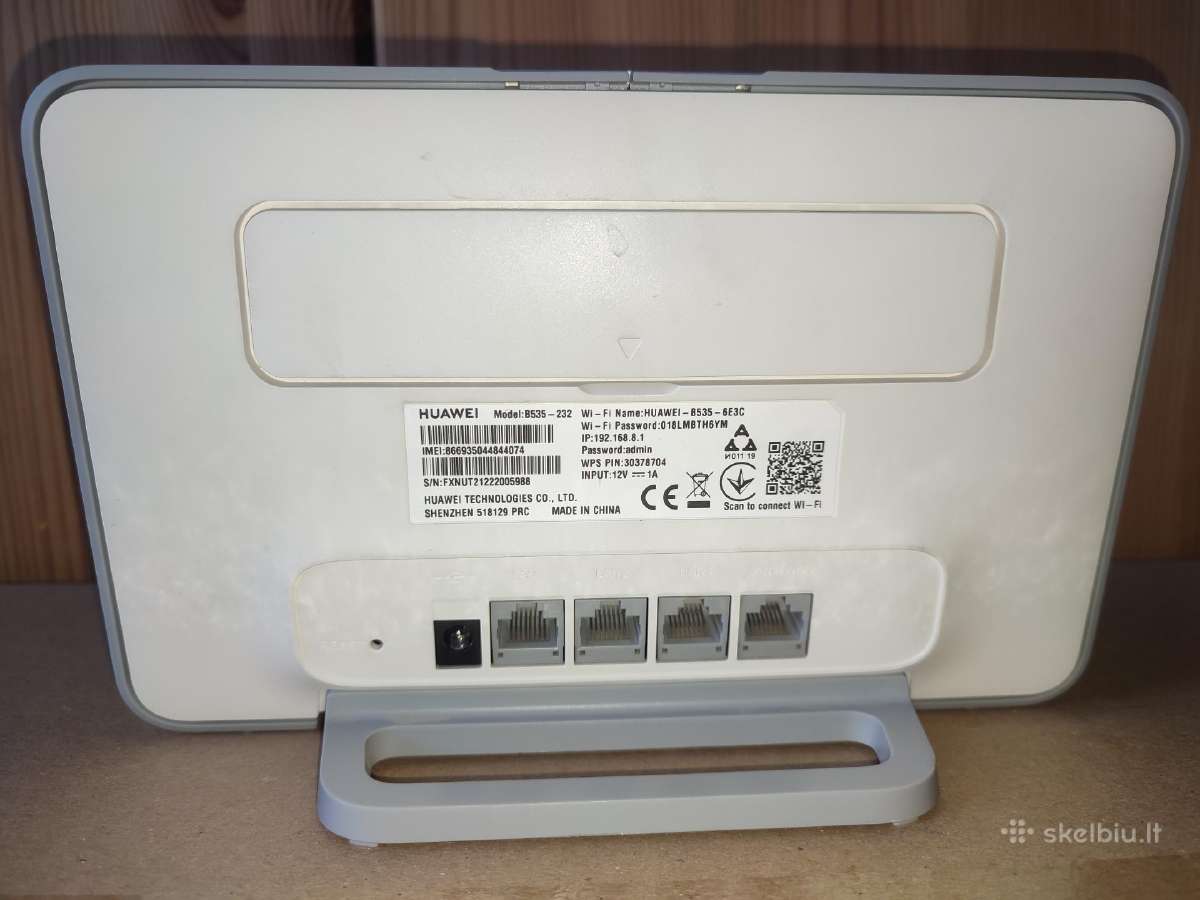 4G+ modemas Soyealink (Huawei) B535 - nuotraukos Nr. 4