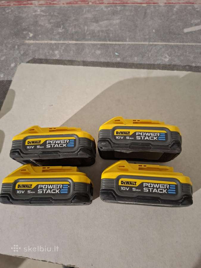 Dewalt Powerstack 5.0ah Dcbp518 18v - nuotraukos Nr. 2