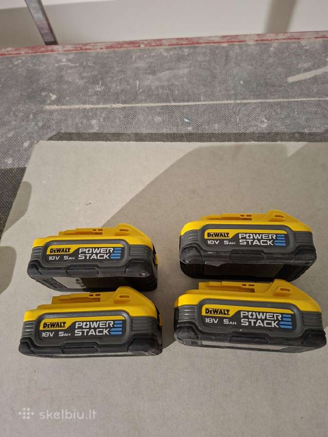 Dewalt Powerstack 5.0ah Dcbp518 18v - nuotraukos Nr. 3