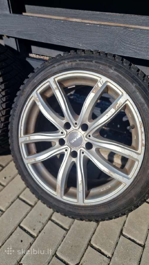 Bmw X1 lieti ratai su zieminemis padangomis - nuotraukos Nr. 9