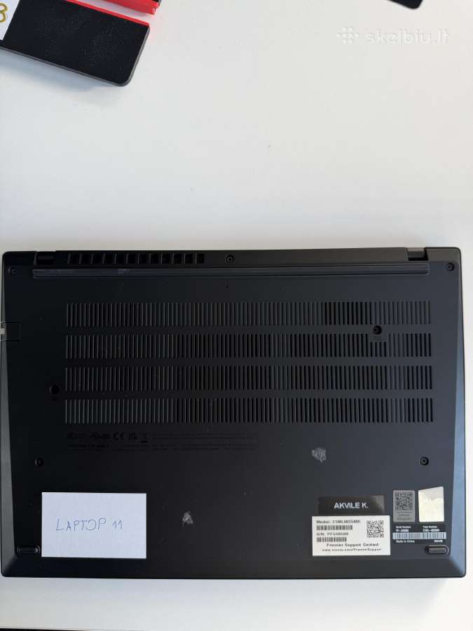 Parduodami nešiojamieji kompiuteriai Lenovo gen 5 - nuotraukos Nr. 2
