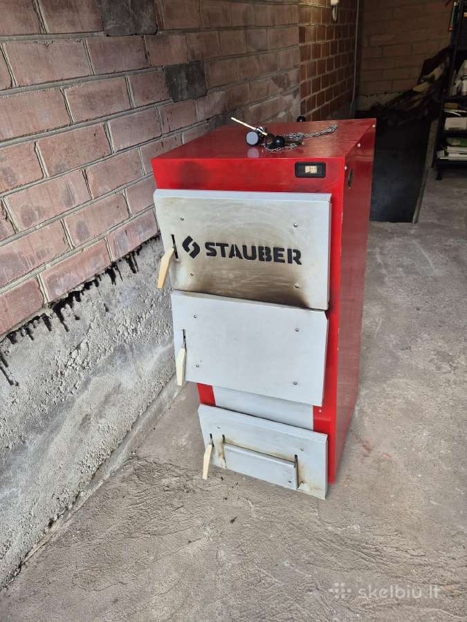 Naudotas 16kw Stauber kieto kuro katilas - nuotraukos Nr. 3