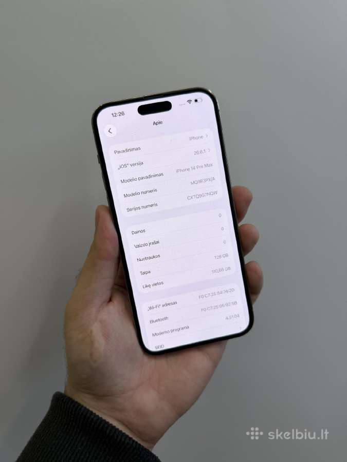 iPhone 14 Pro Max - nuotraukos Nr. 4