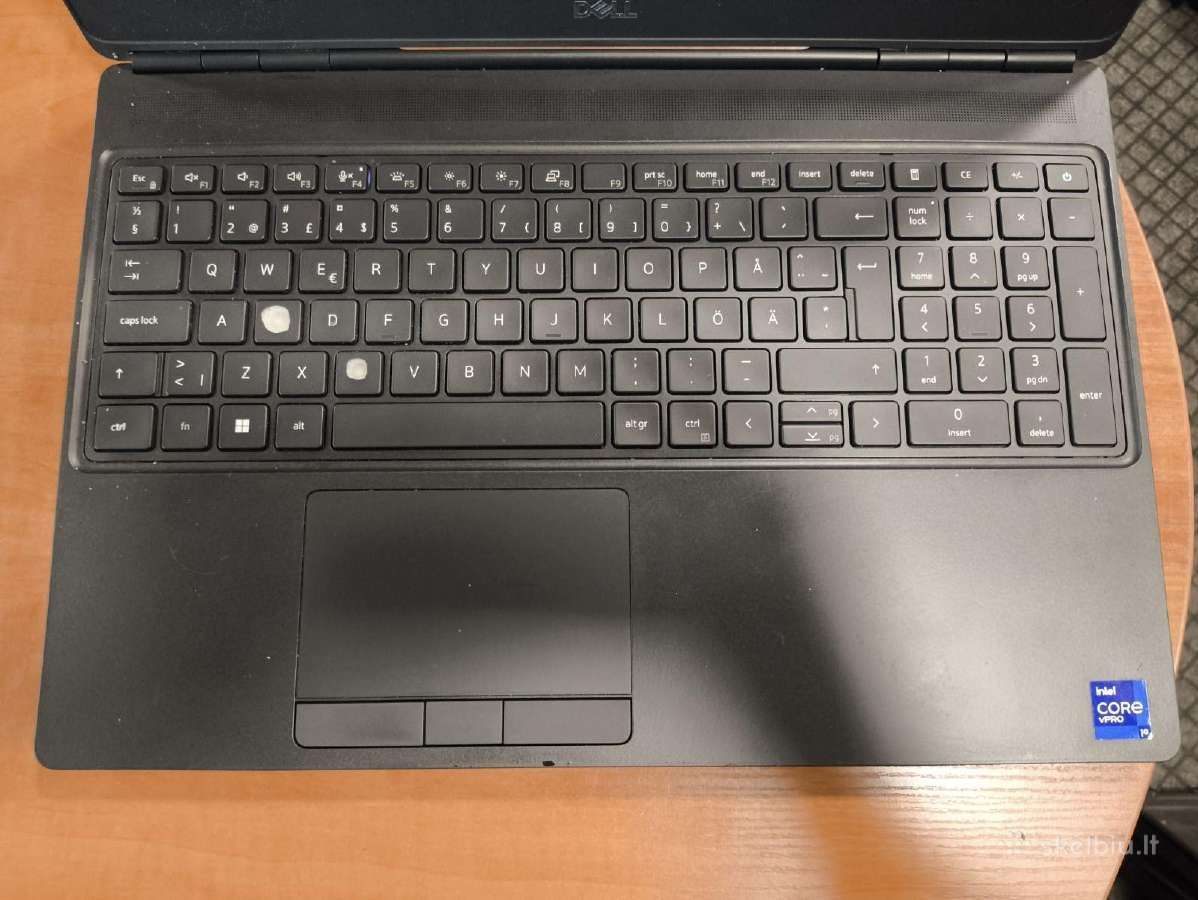 Precision 7560 15.6 i9-11950h 16gb 0gb SSD A3000 - nuotraukos Nr. 2